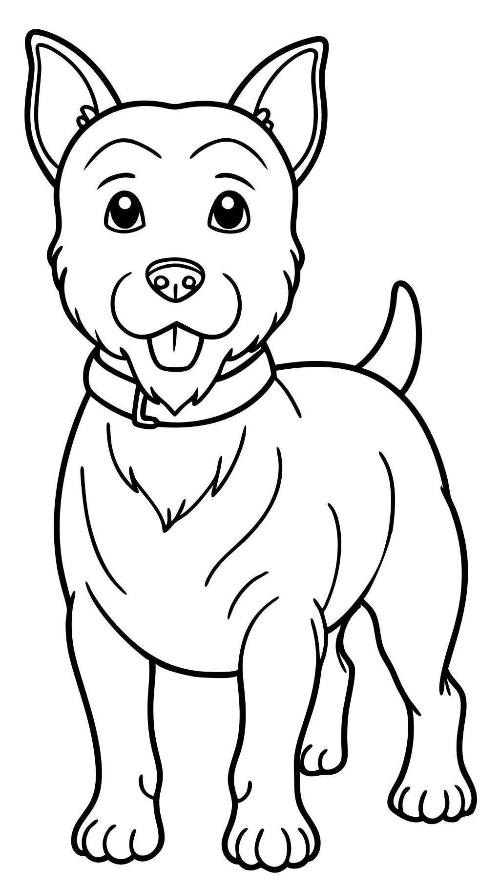 coloring pages of dogs